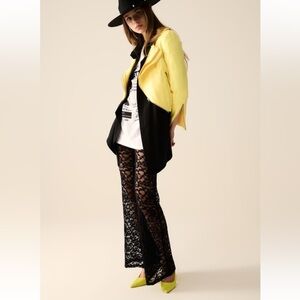 ShopEvelynne Black Lace Wide Leg Pants
